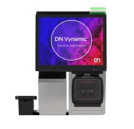 Diebold EASY ONE Single 15', 38.1 cm (15''), Projected Capacitive, Scanner (2D), USB, BT, Wi-Fi, SSD, black